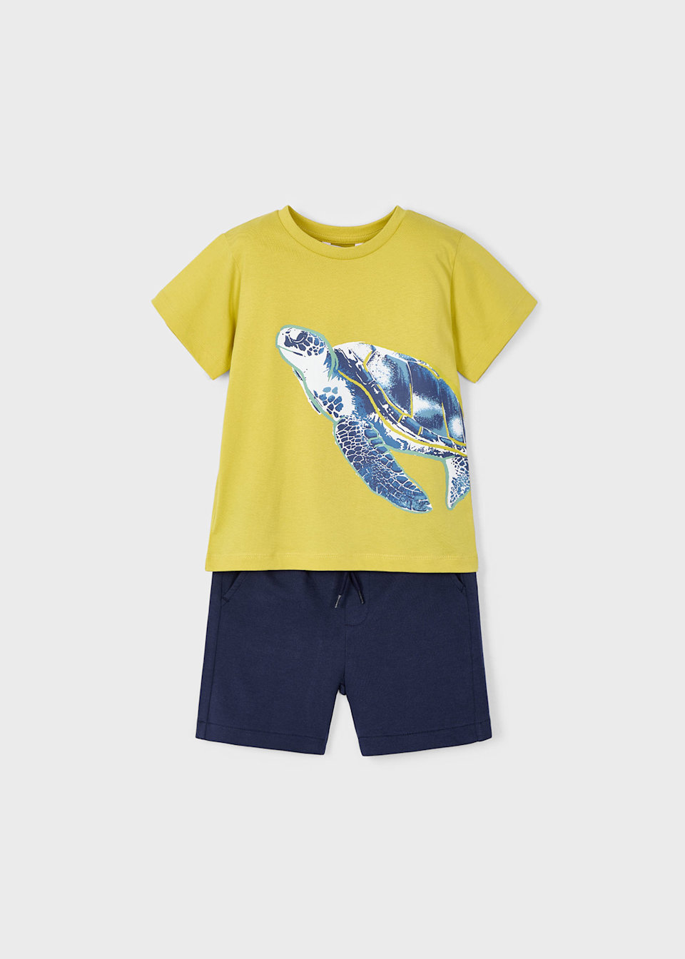 Ensemble short et t-shirt tortue garçon