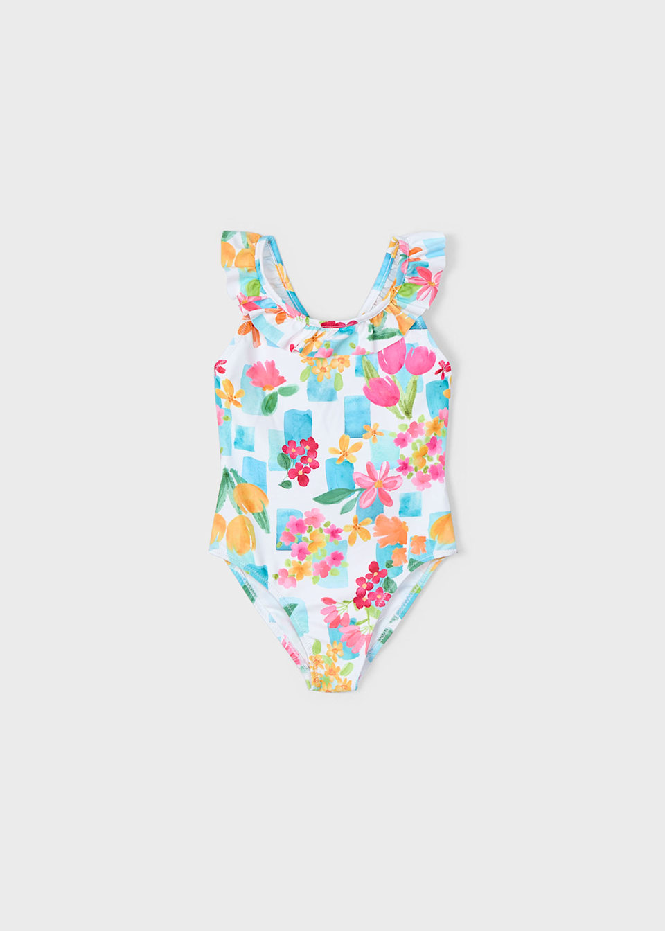 Maillot de bain à volants fille