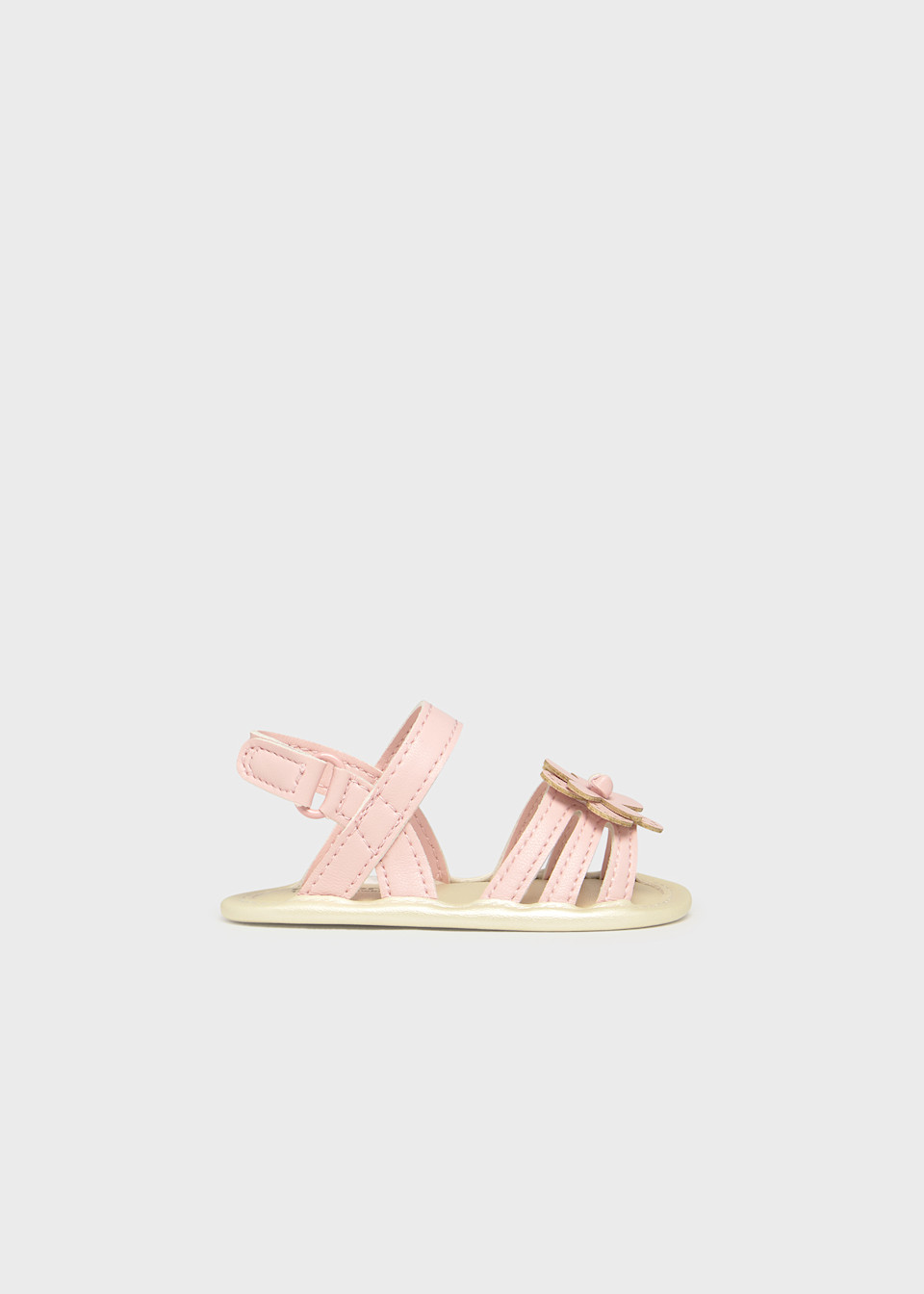 Newborn girl flower sandals