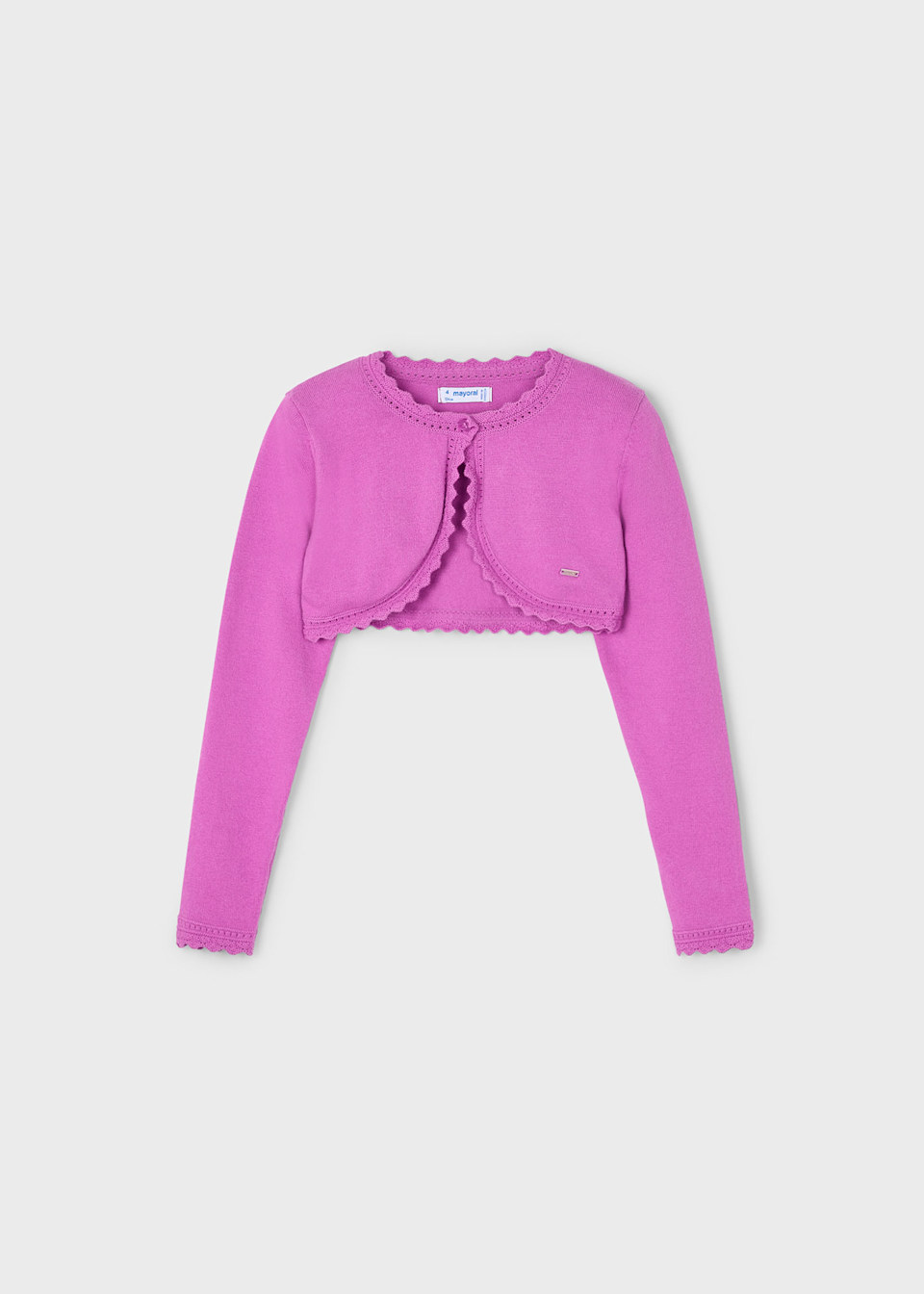 Torera bolero básica tricot niña