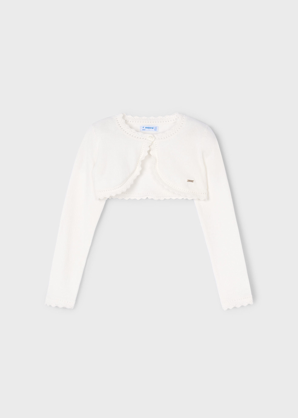 Cardigan basic tricot fetita