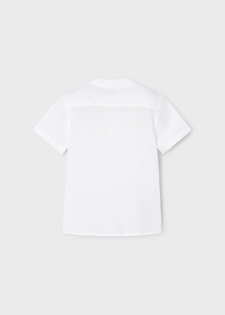 Camisa cuello mao con lino niño