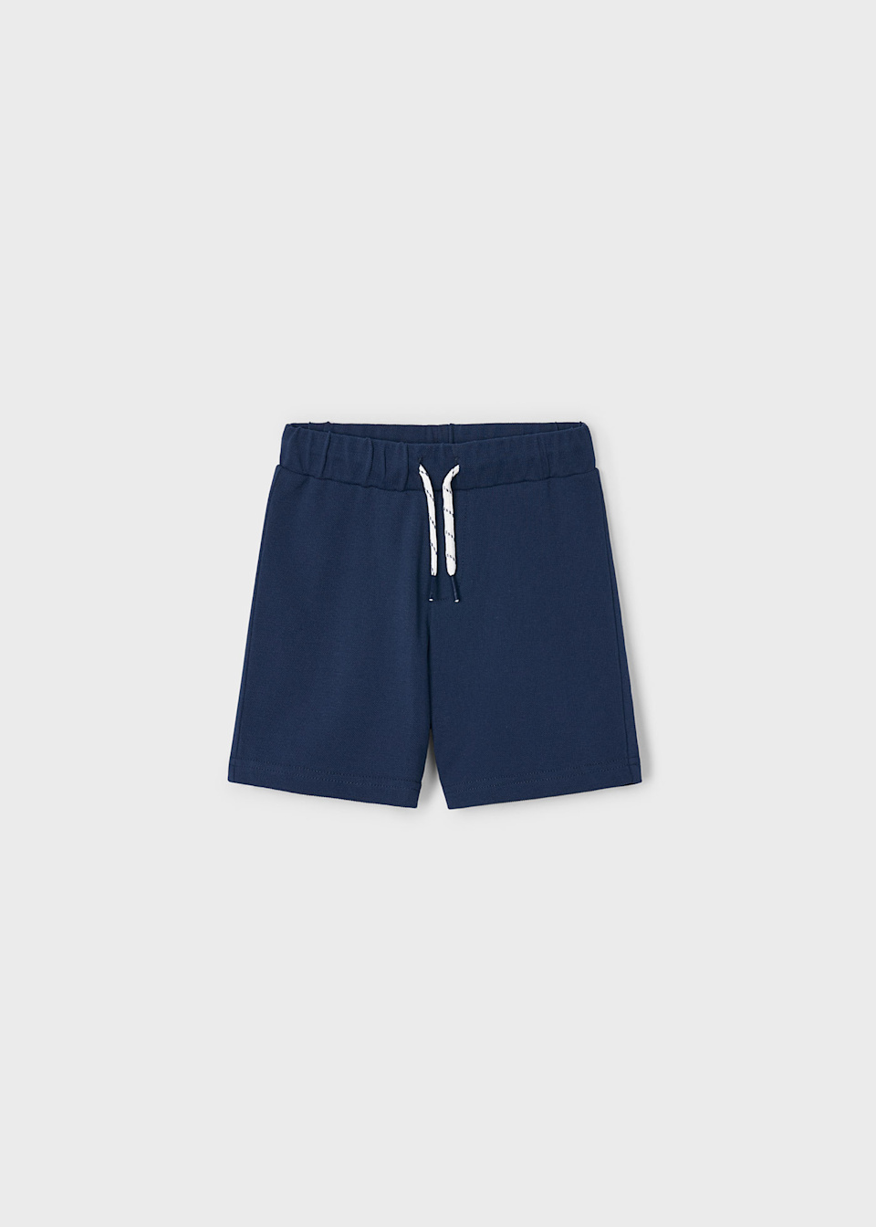Boy pique shorts with back pockets