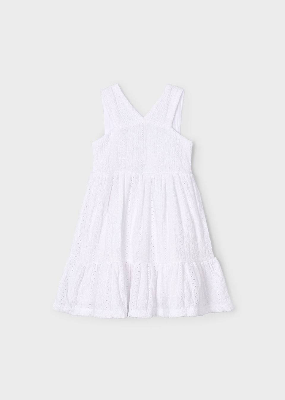 Vestido tejido estructura niña