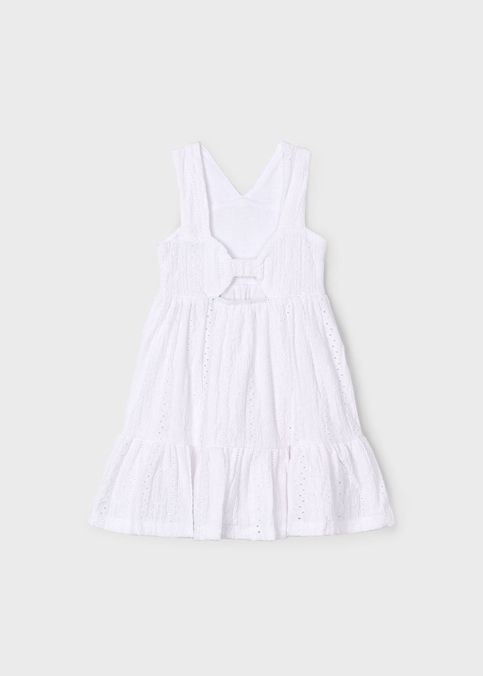 Vestido tejido estructura niña