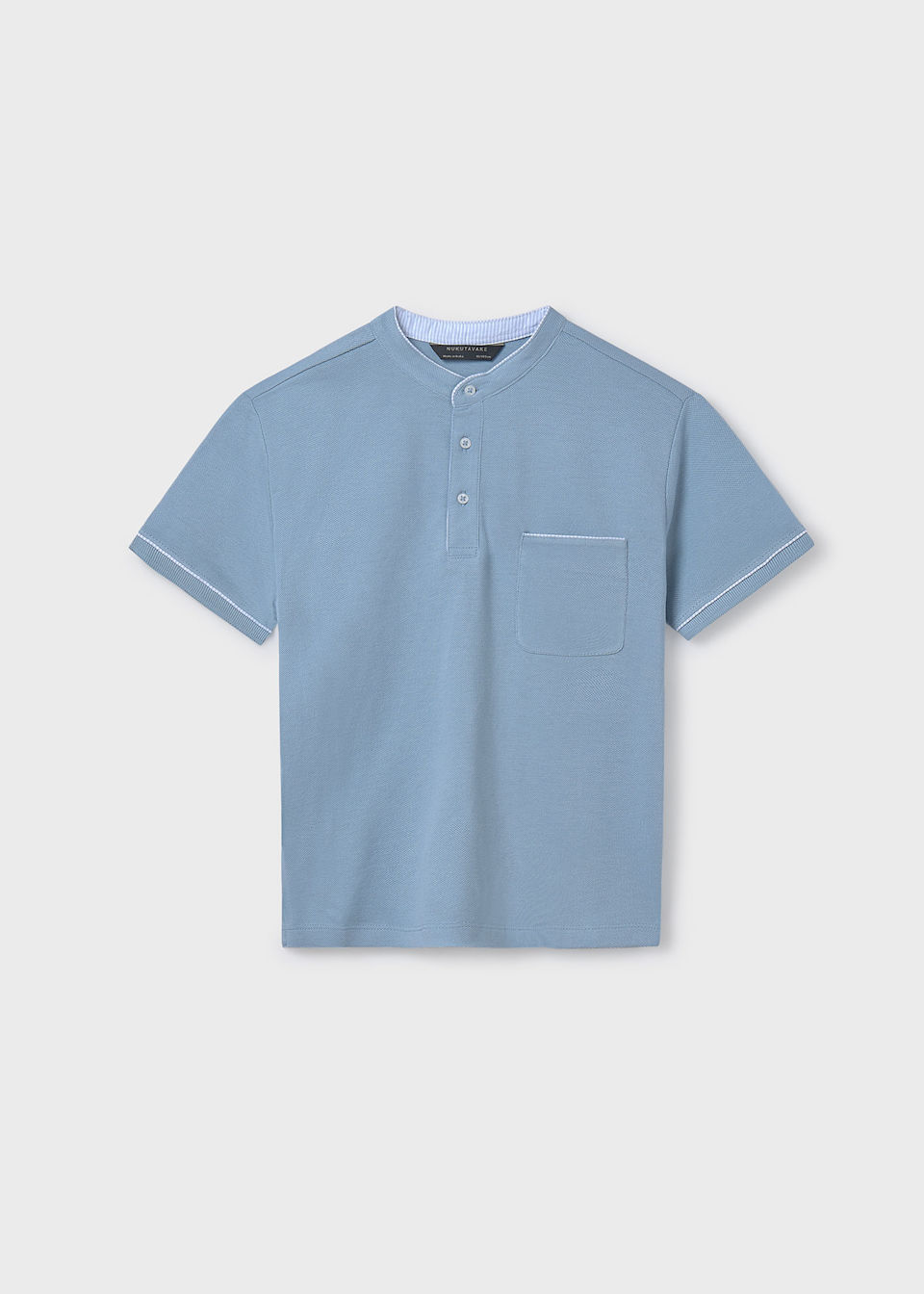Polo cuello mao chico