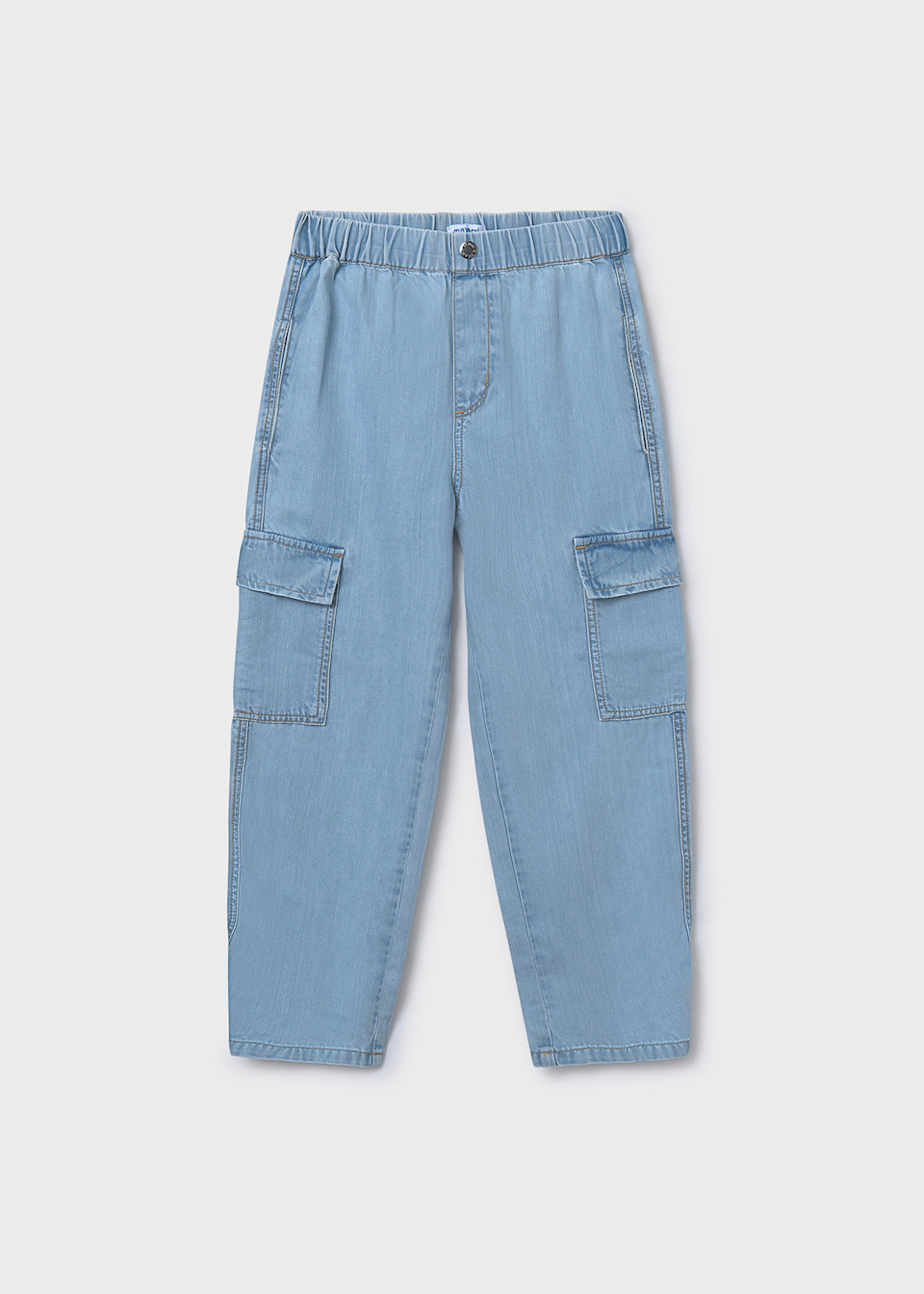 Pantaloni denim fluid fata