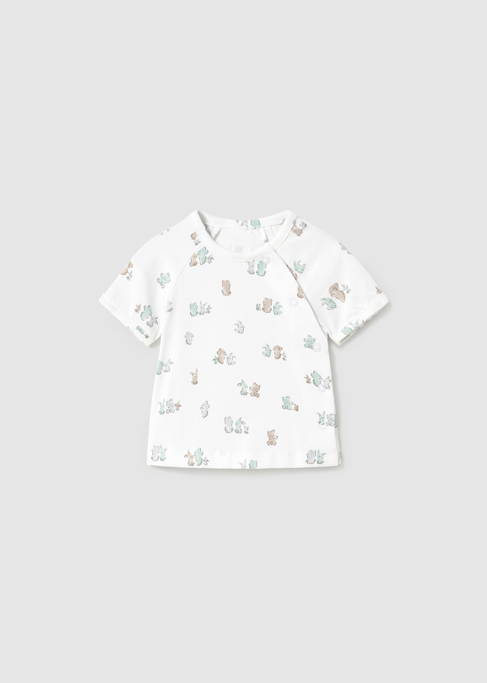 Trening cu tricou imprimat nou-nascut