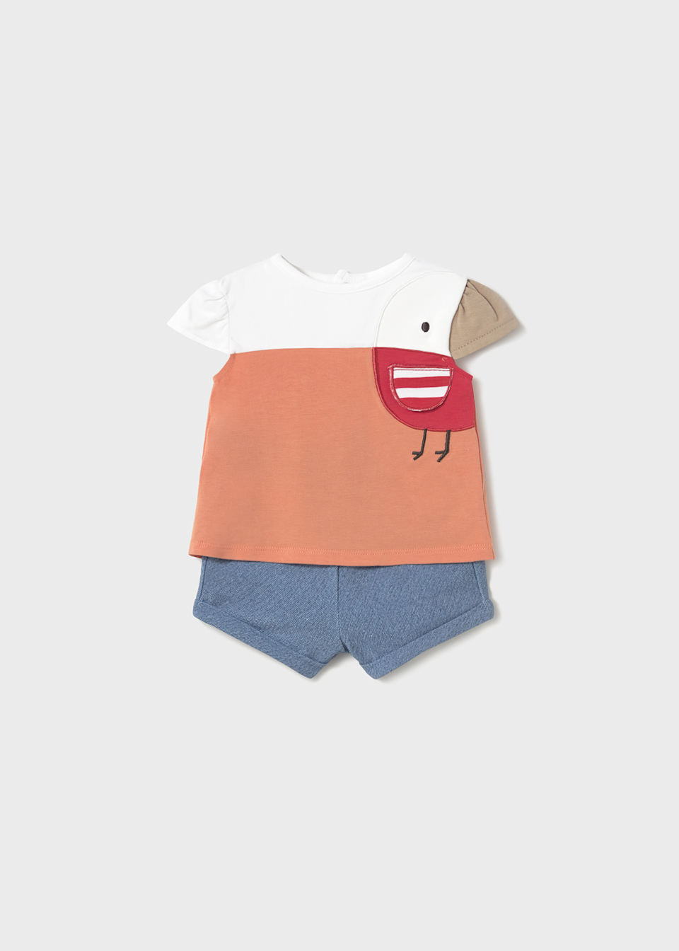 Newborn girl 4 piece chick set