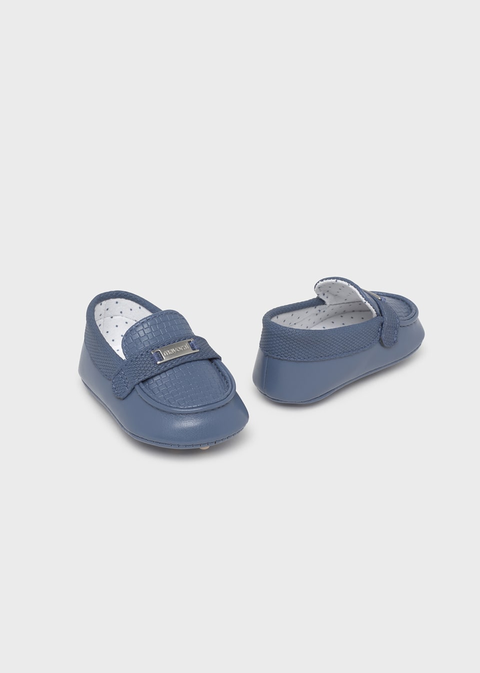 Newborn boy moccasins