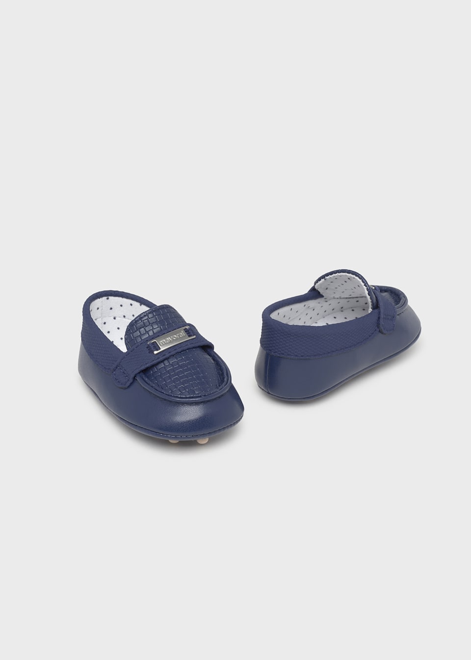 Newborn boy moccasins