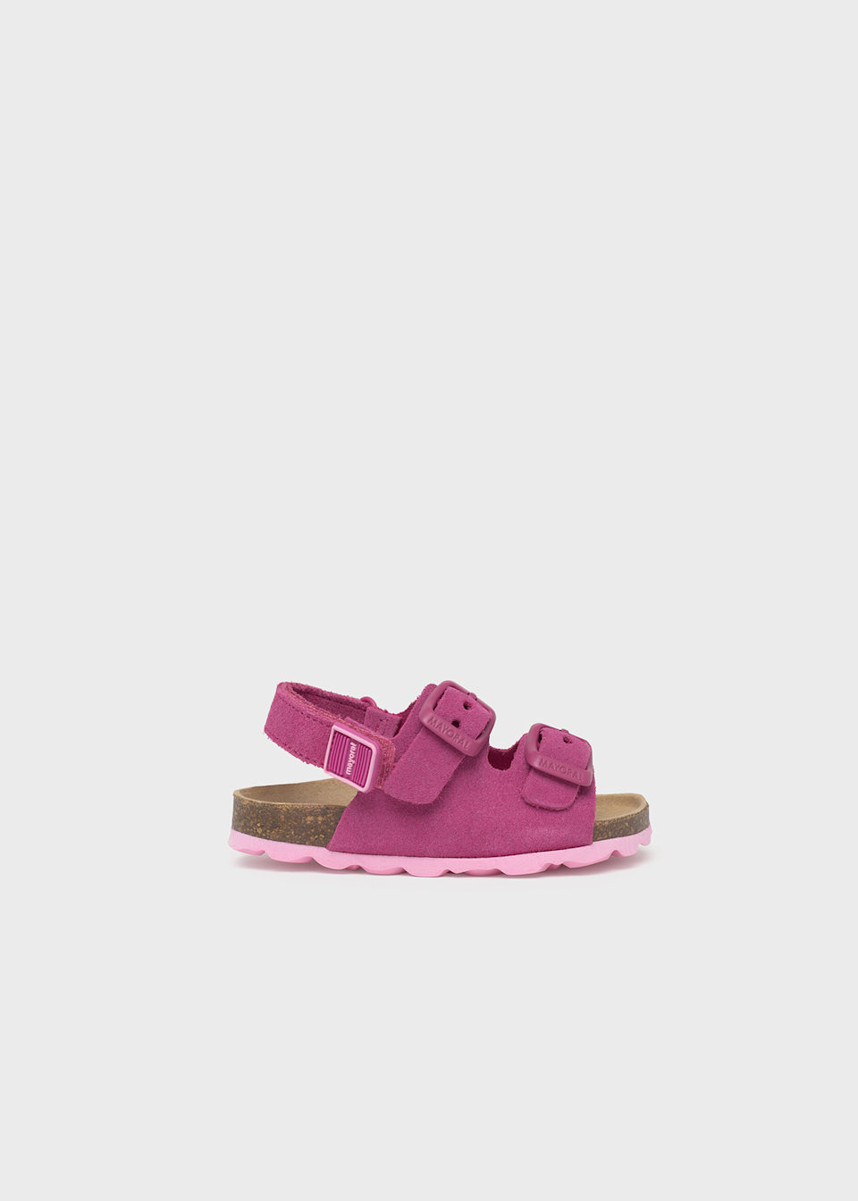 Sandales à boucle en cuir bébé
