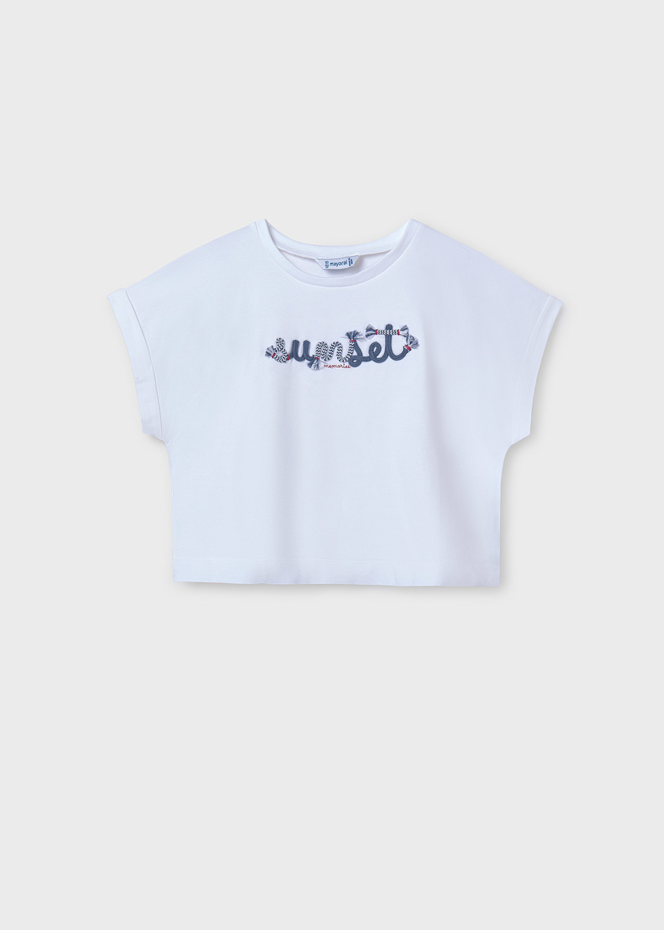 Girl embroidered top