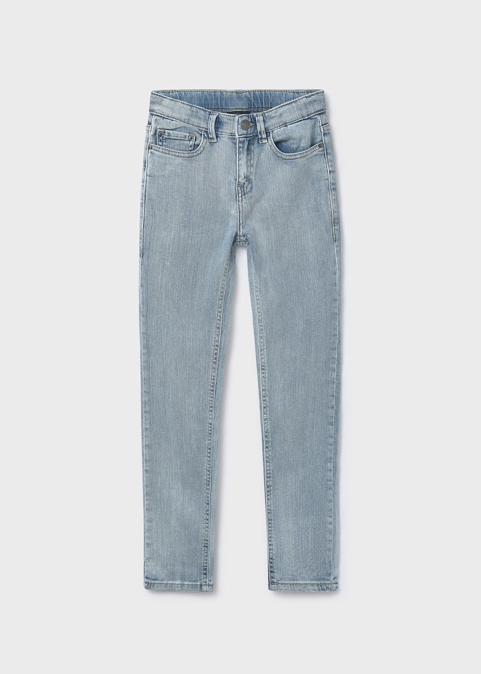 Jeanshose straight basic Teenager Jungen