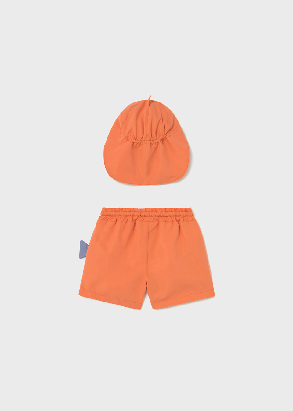 Baby interactive swimming shorts and sun hat with sun protection