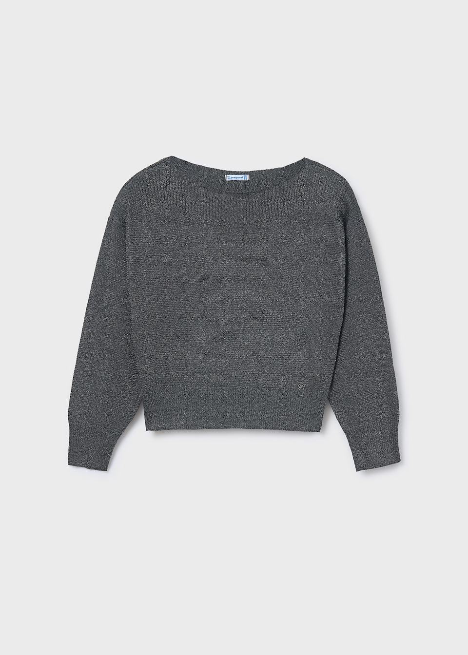 Sweter w prążki dla dziewczynki