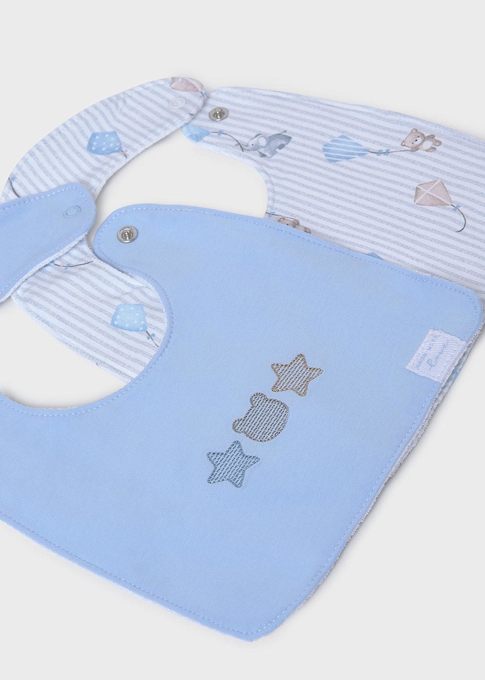 Set 2 bavetici impermeabile bebe