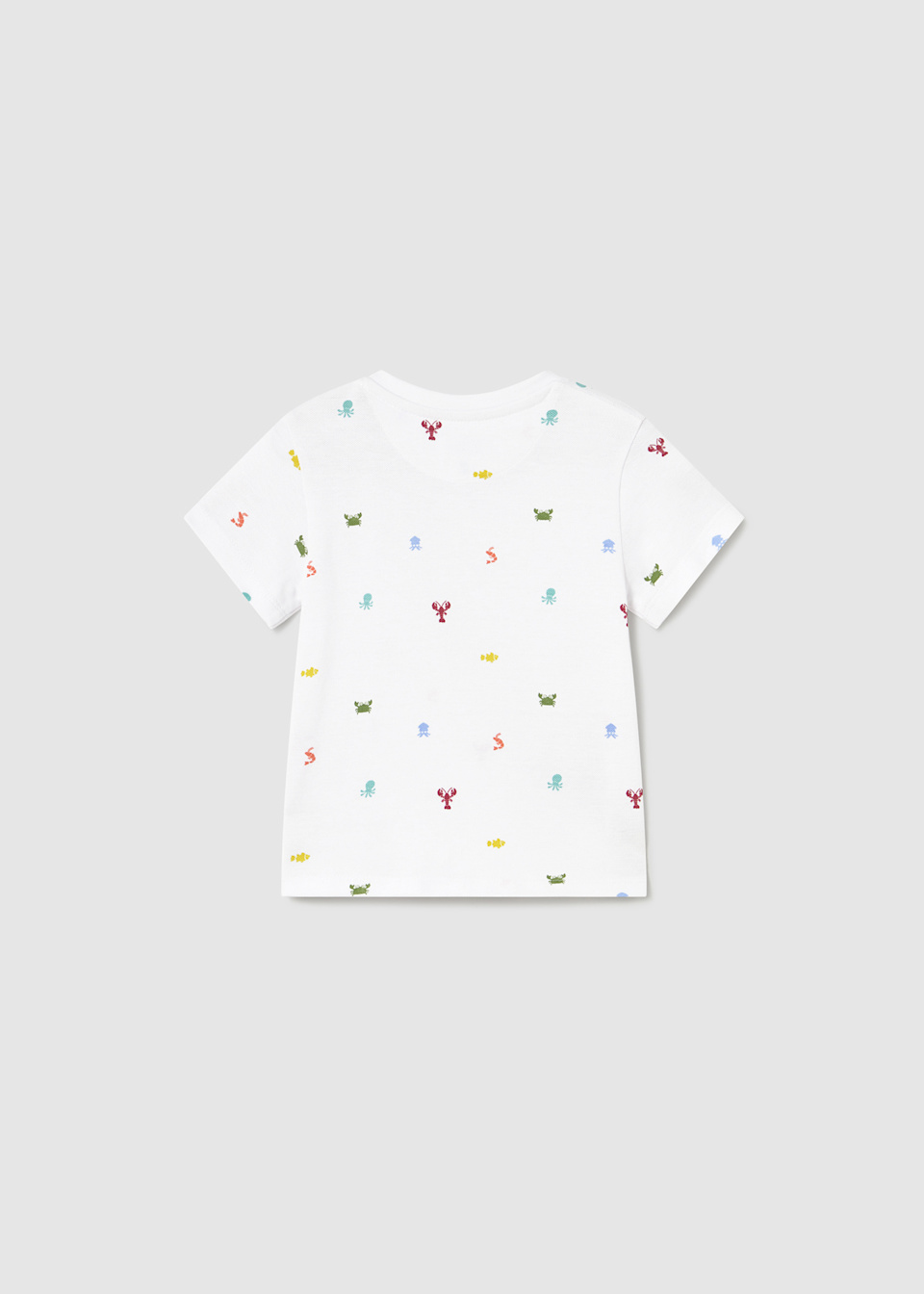 T-shirt en piqué imprimé bébé