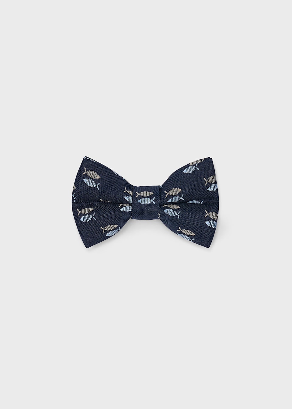 Boy fish print bow tie