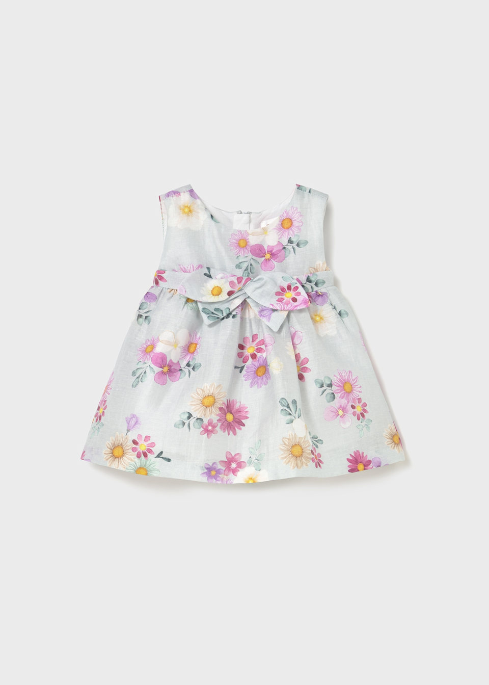 Newborn girl floral dress
