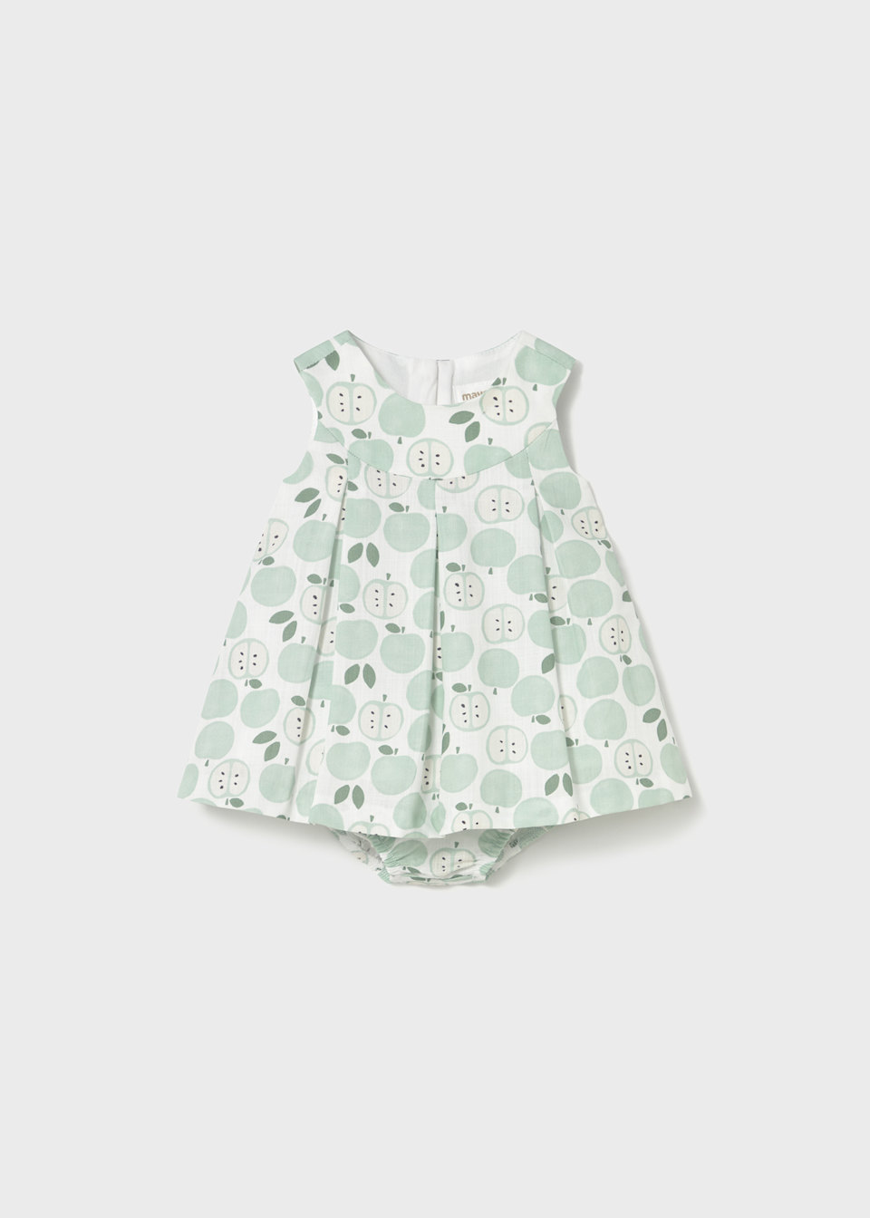 Kleid mit Windelhöschen Früchte Neugeborene Mädchen