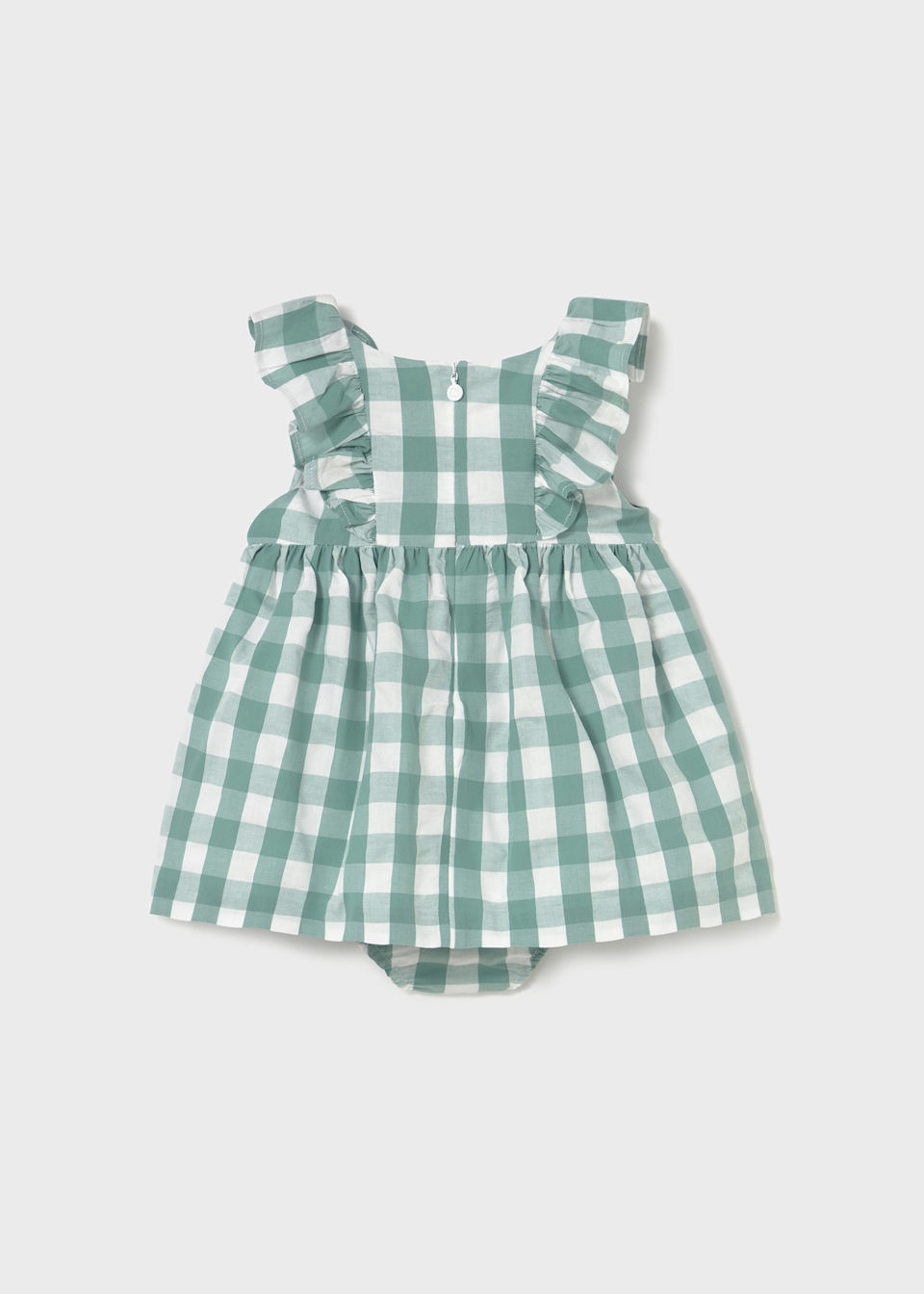 Kleid mit Windelhöschen vichy Baby