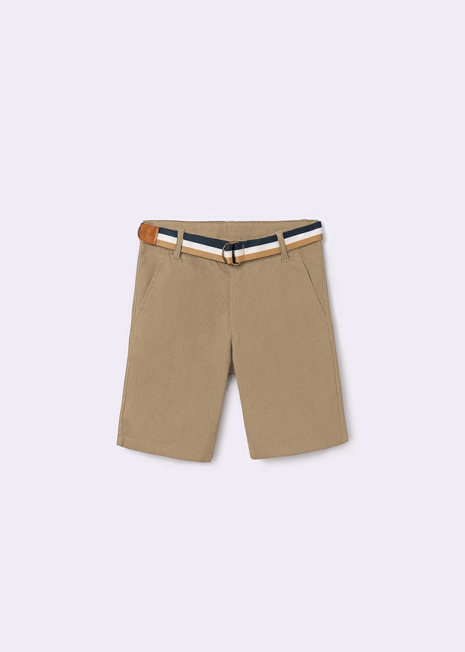 Bermudas Pikee mit Gürtel Teenager Jungen