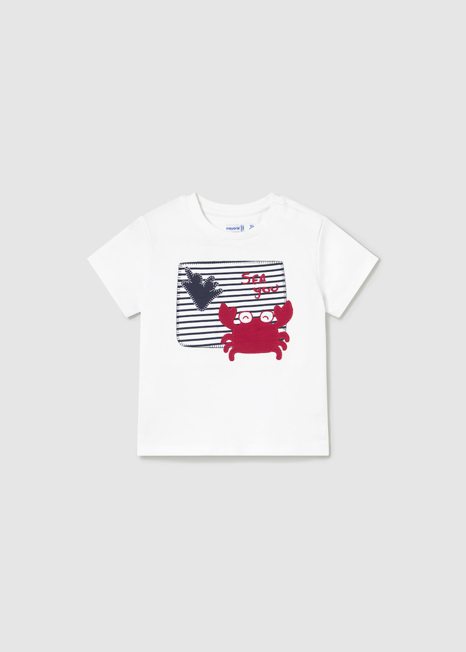 T-shirt applique bébé