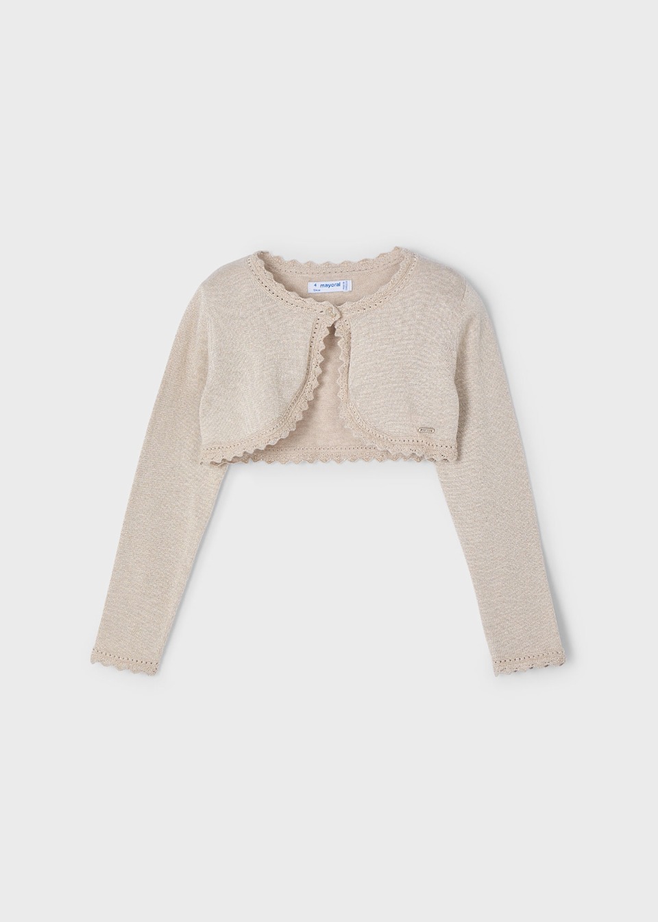 Girl basic tricot cardigan