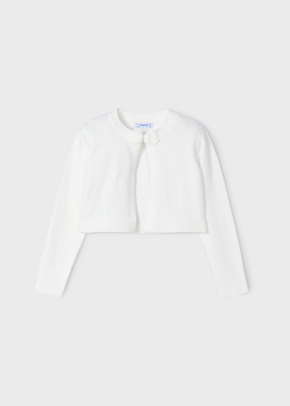 Cardigan basic tricot fetita