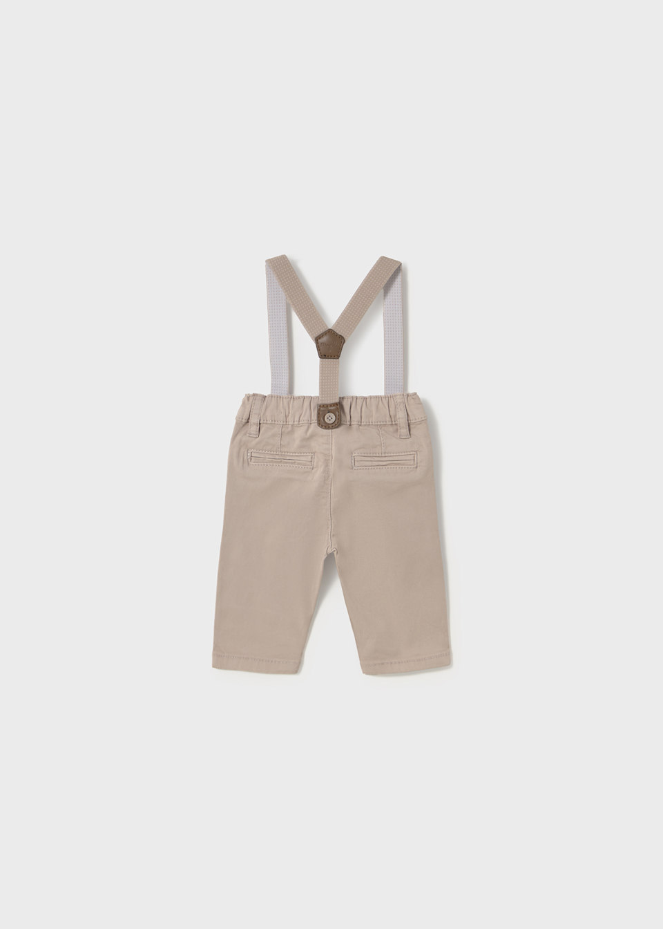 Pantaloni lungi cu bretele nou-nascut