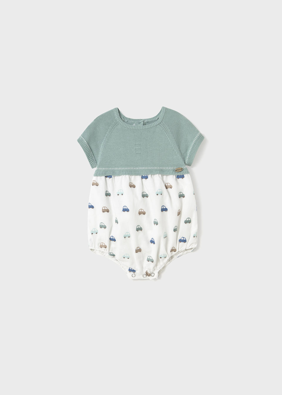 Newborn boy combined romper