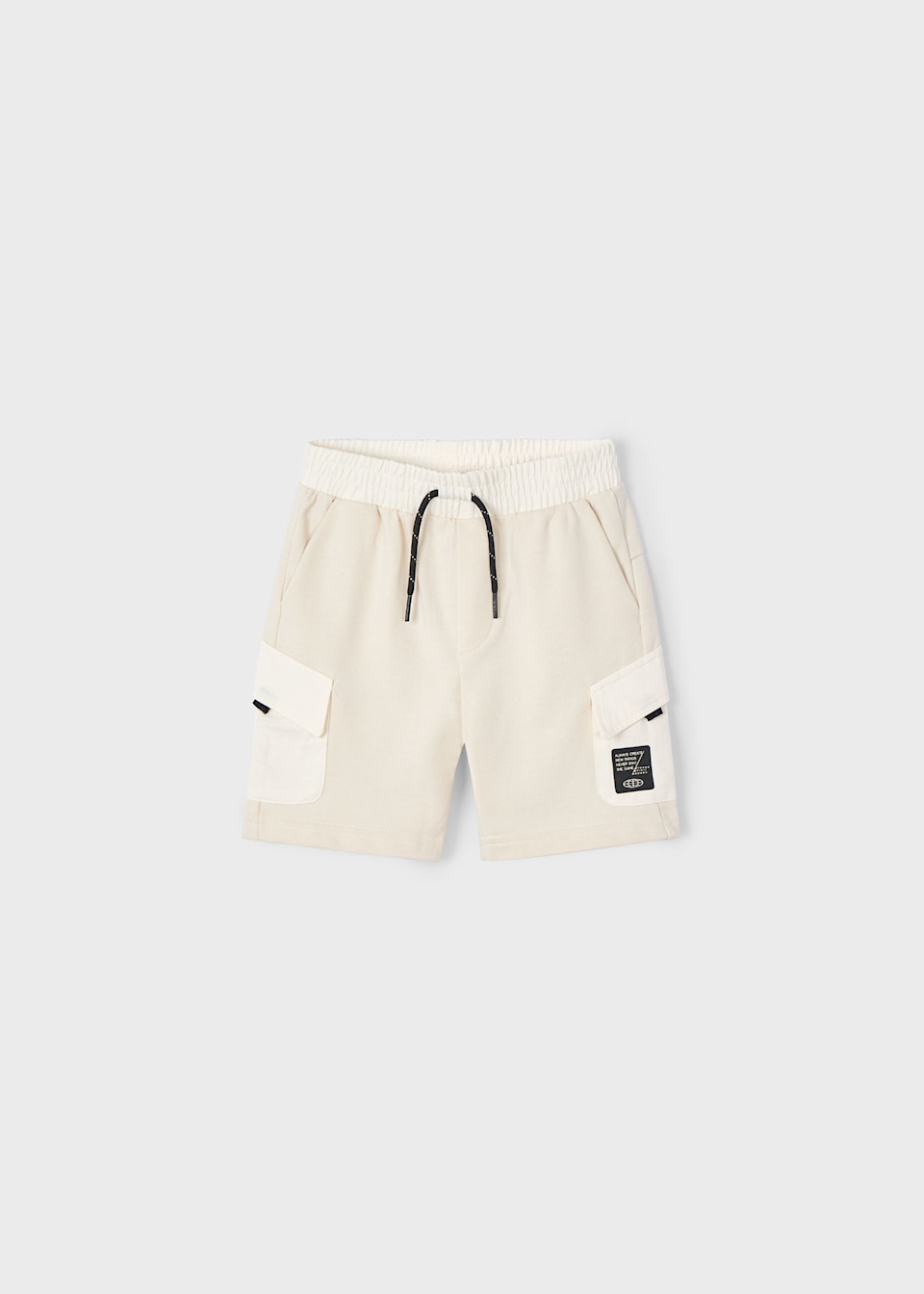 Short cargo contrasté garçon