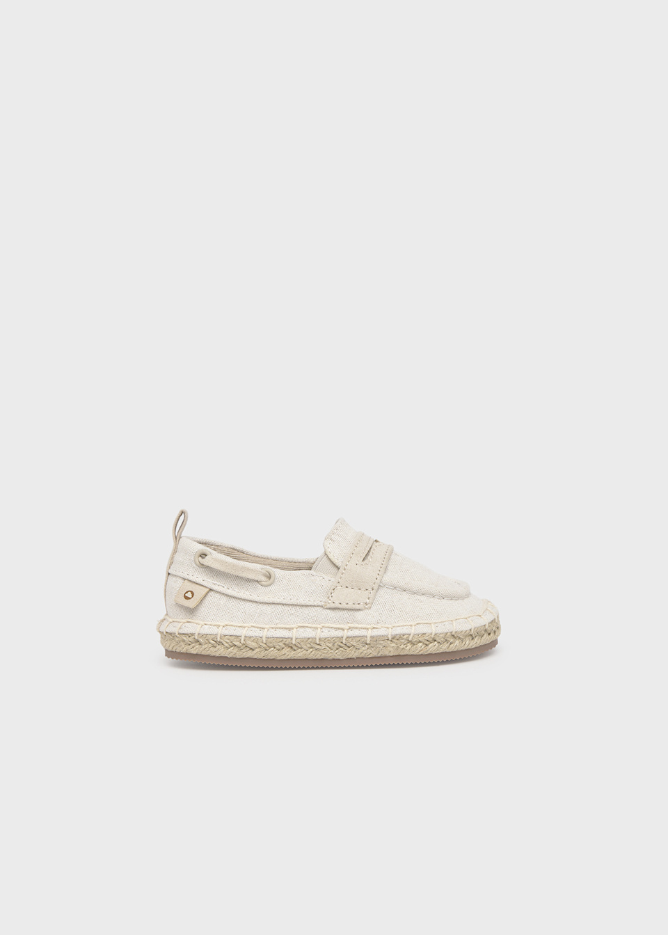 Espadrile tip mocasini bebe