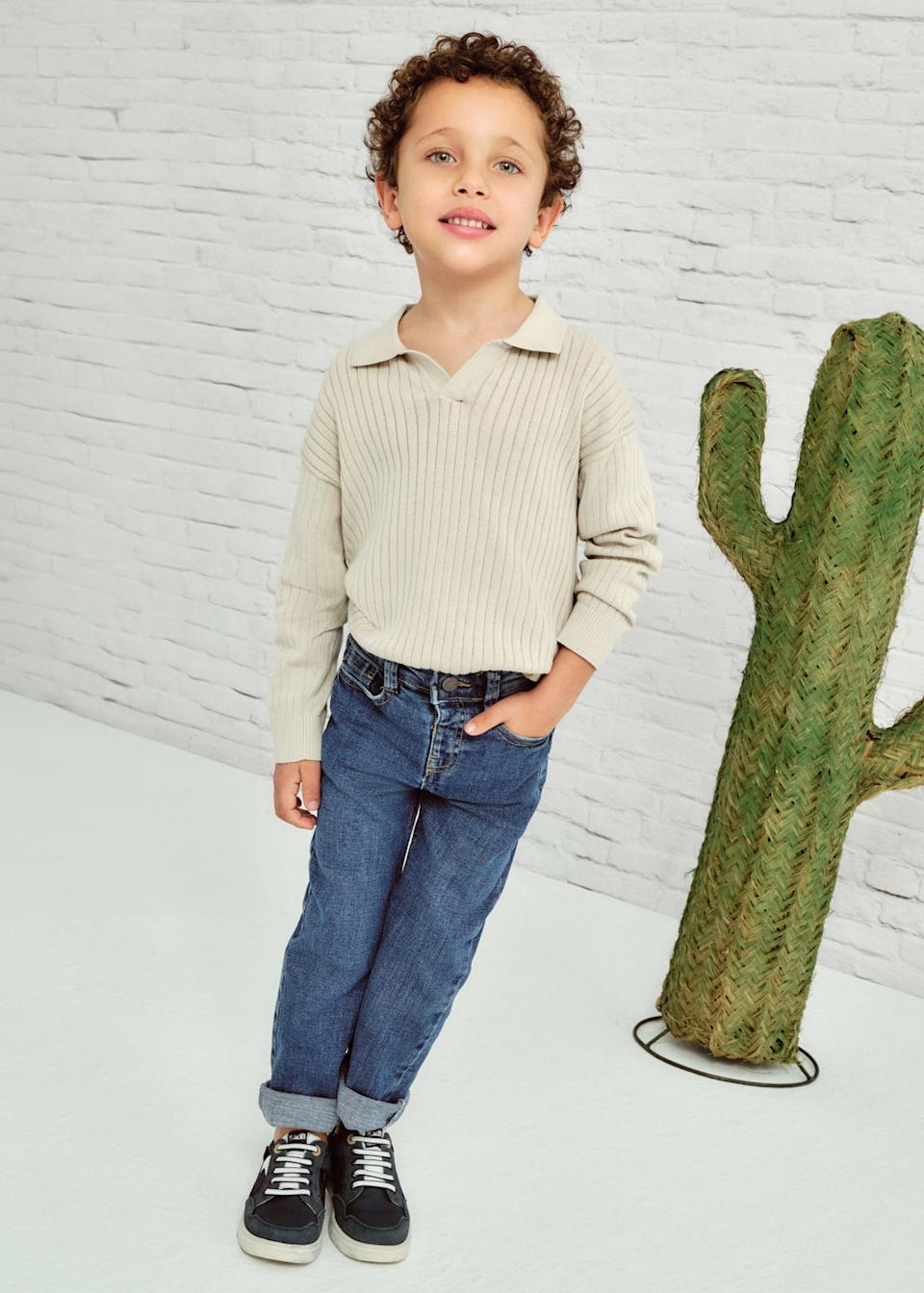 Boy basic striaght jeans