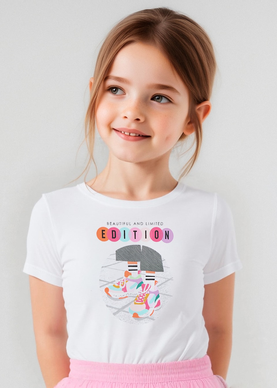 Girl print t-shirt