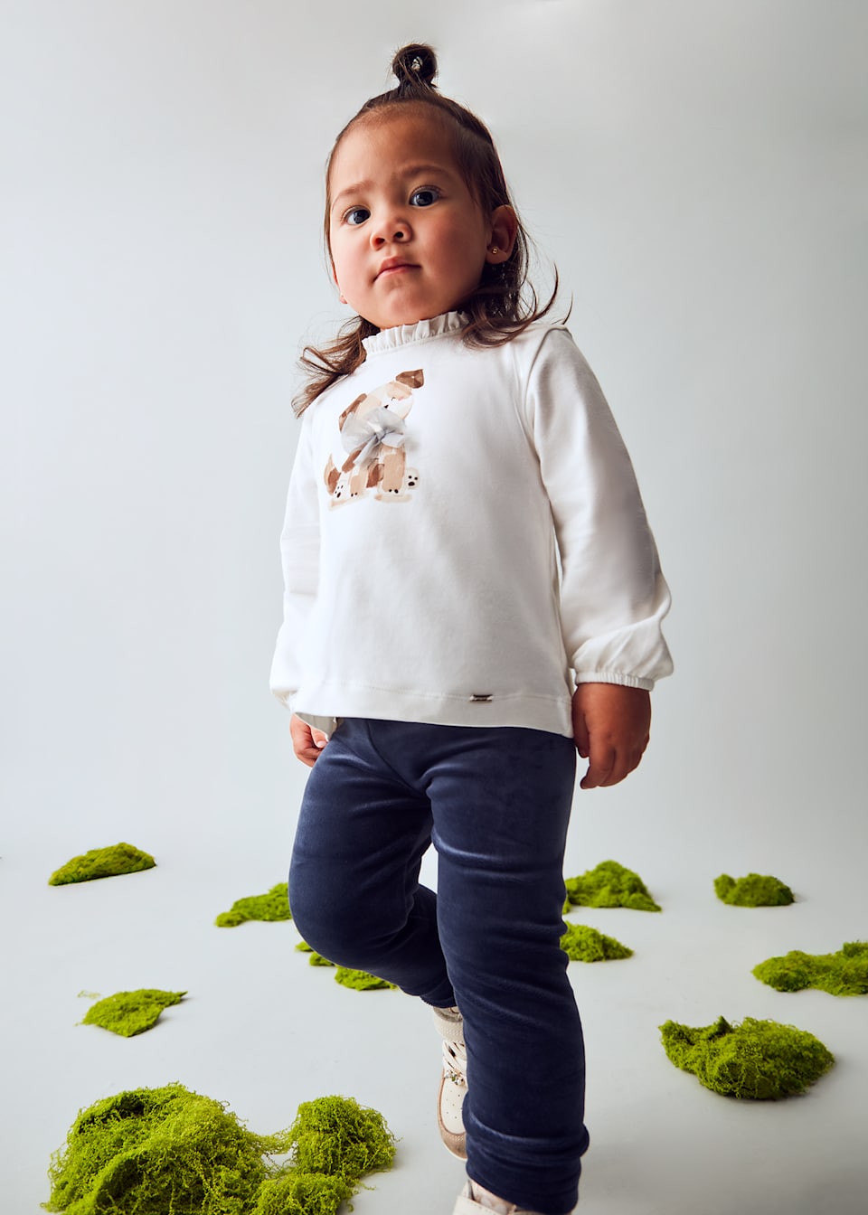 Baby Basic Velvet Leggings