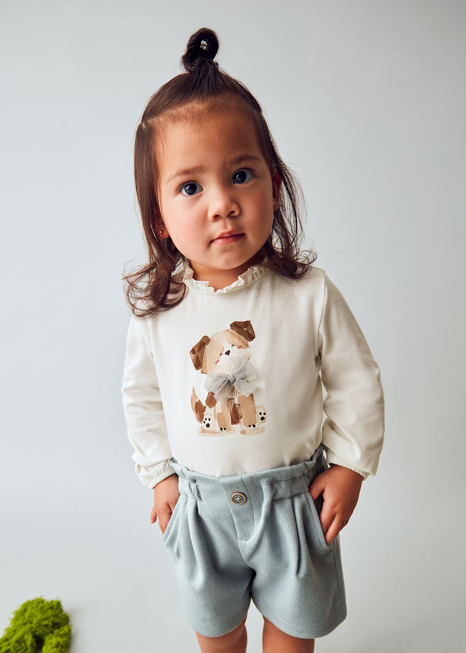 Baby shorts with pockets