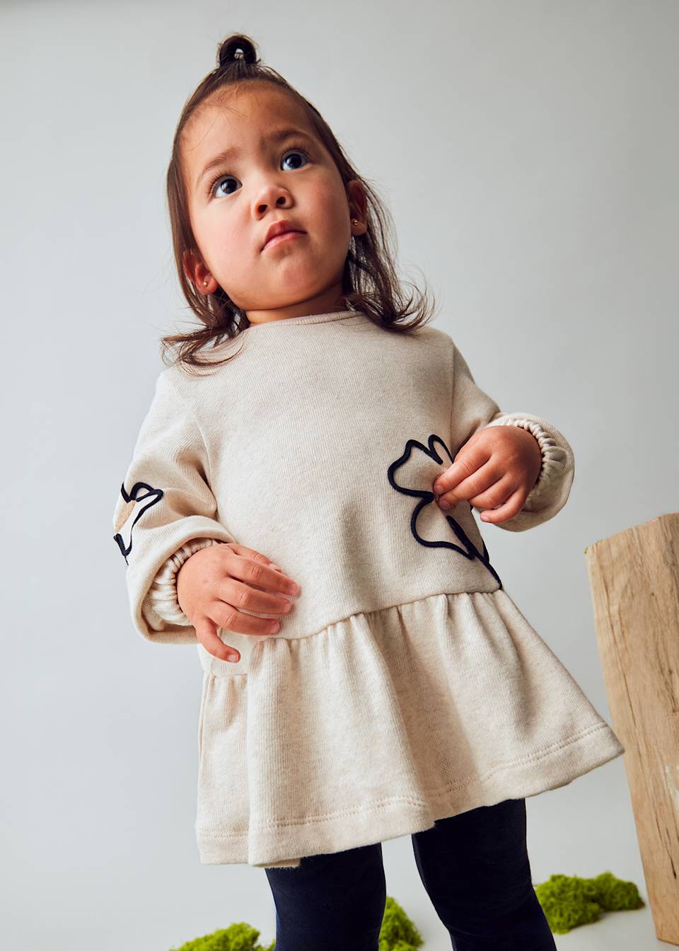 Robe avec fleurs bébé