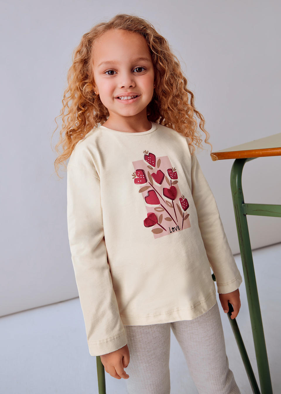 Camiseta gráfica niña