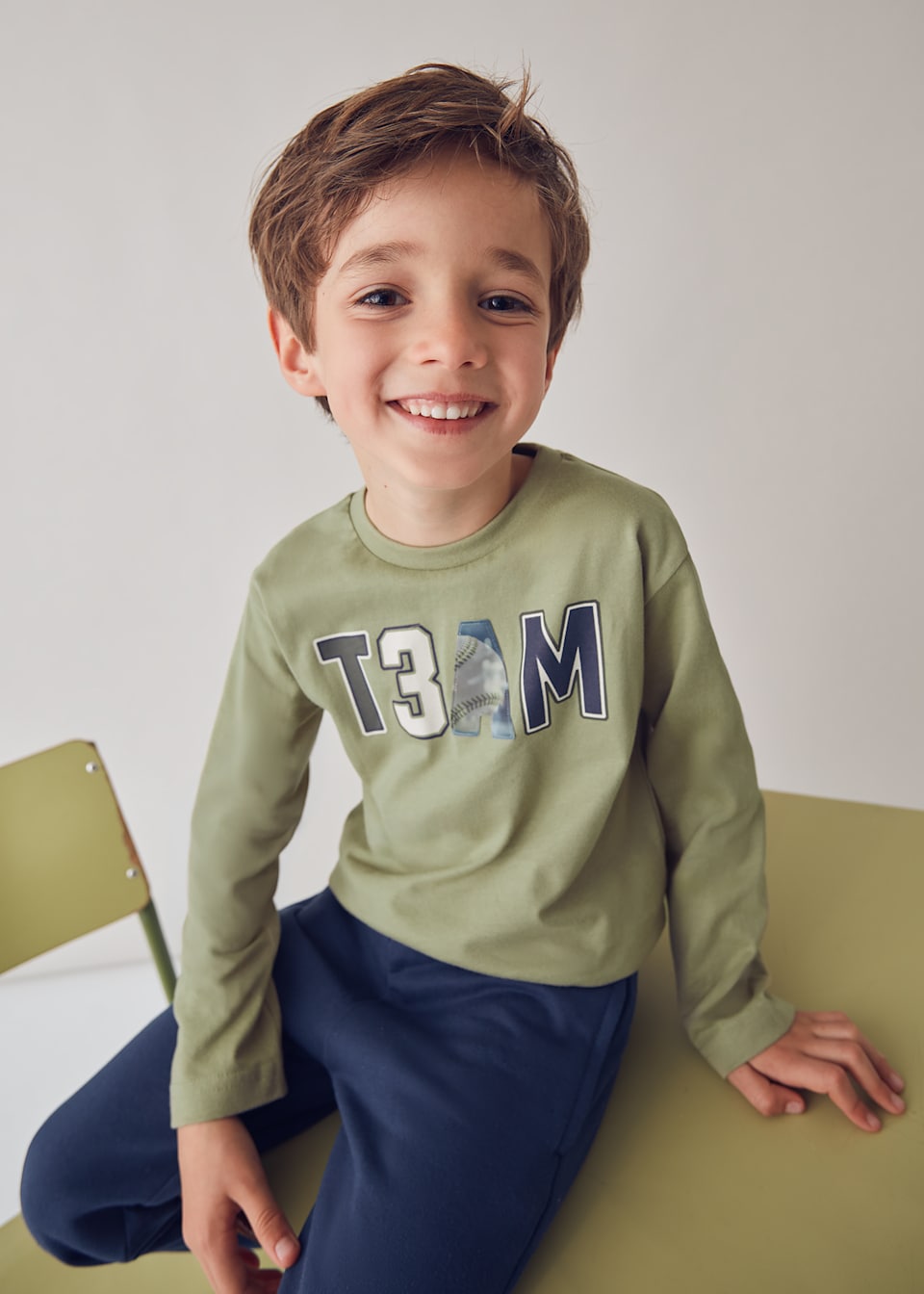 Boys long sleeved team shirt