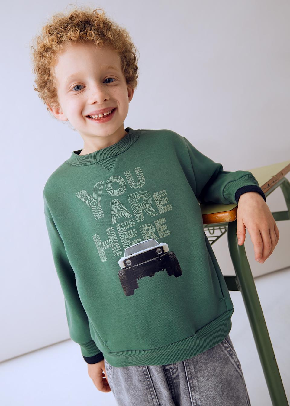 Boys car jumper