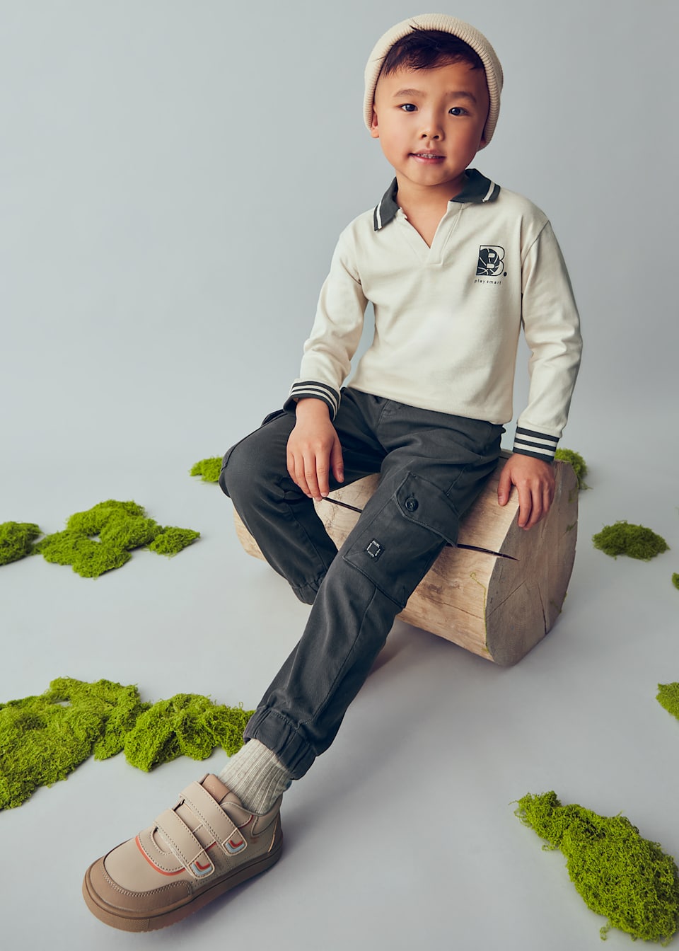 Boys long cargo pants