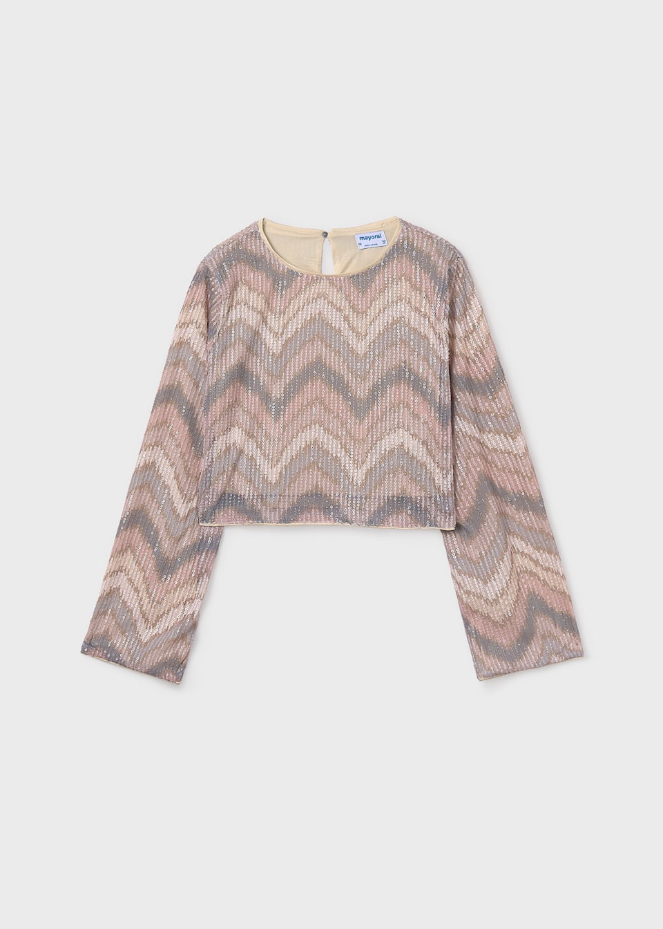 Girls sequin top