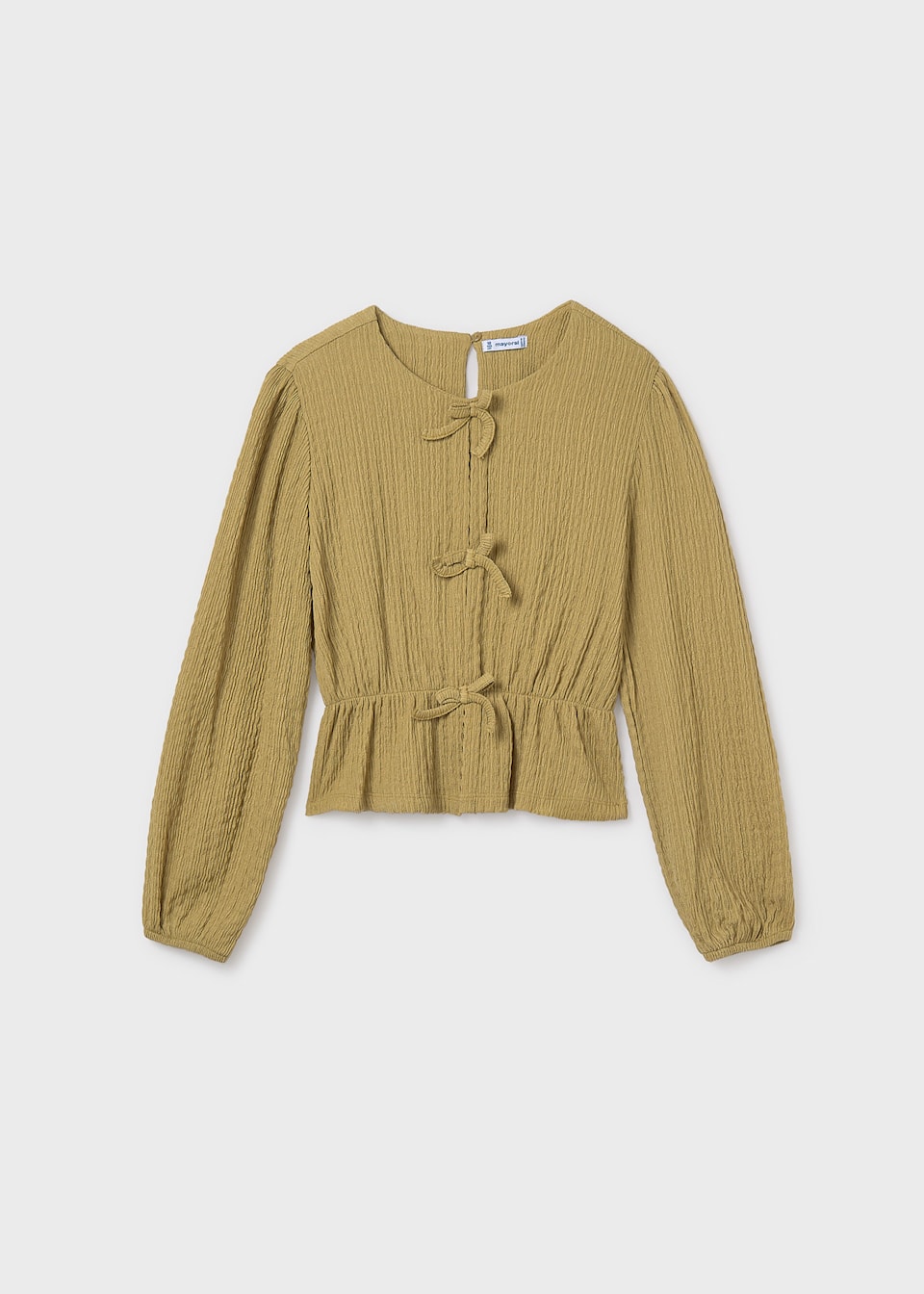 Girls bow blouse