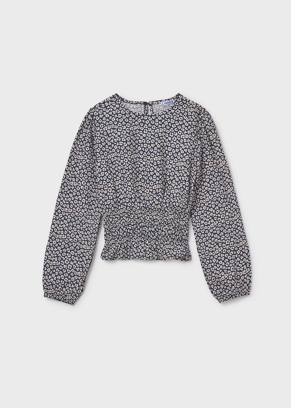 Girls printed blouse