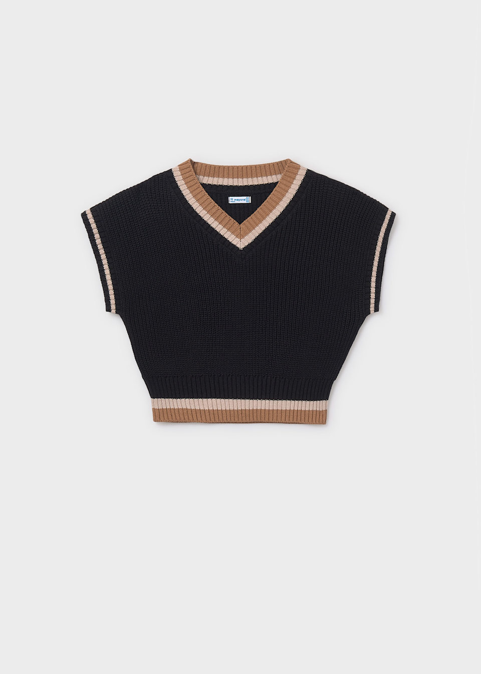 Girls contrast vest