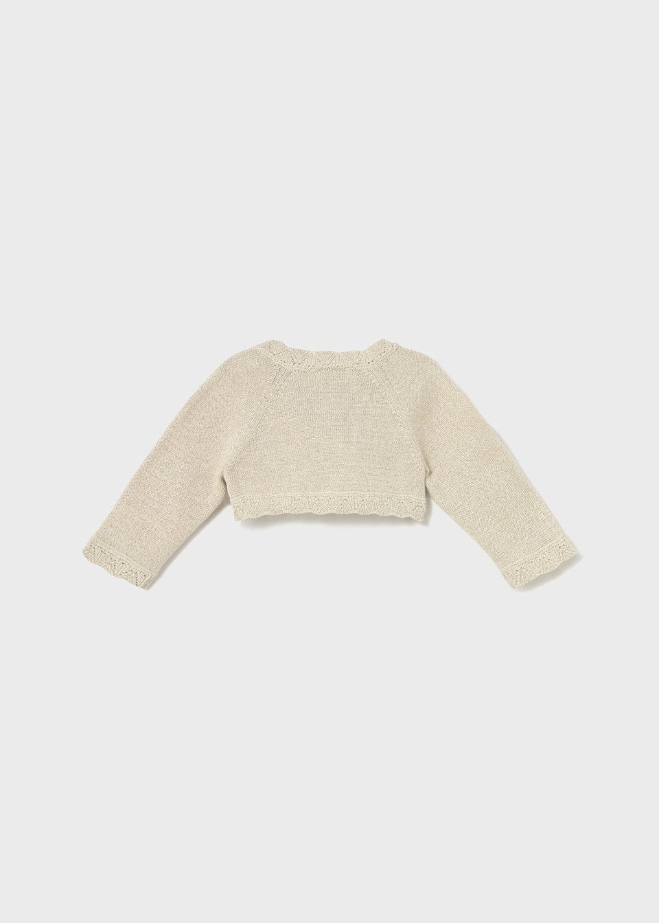 Newborn Girl Tricot Bolero