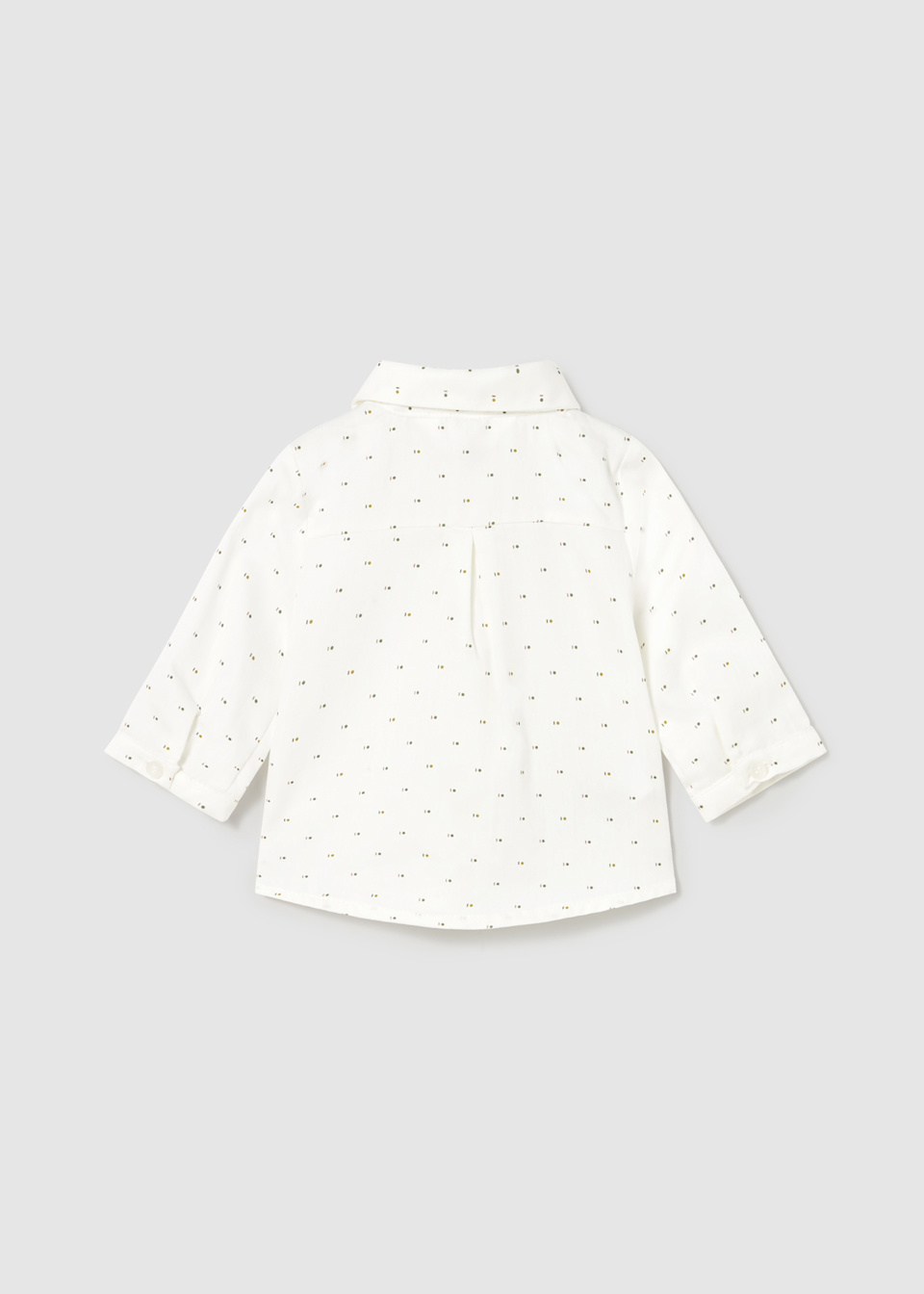 Camisa con pajarita recién nacido