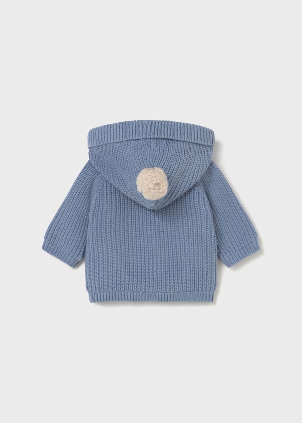 Newborn lined knitted cardigan